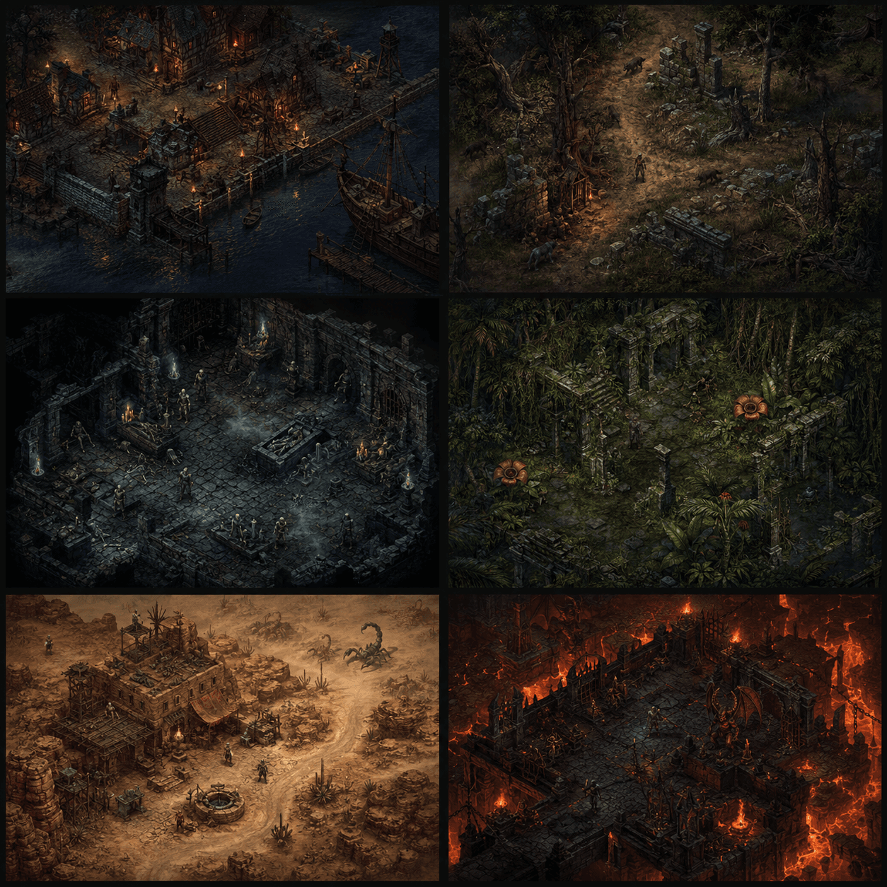 Ulna public biome panels for community and realm activity